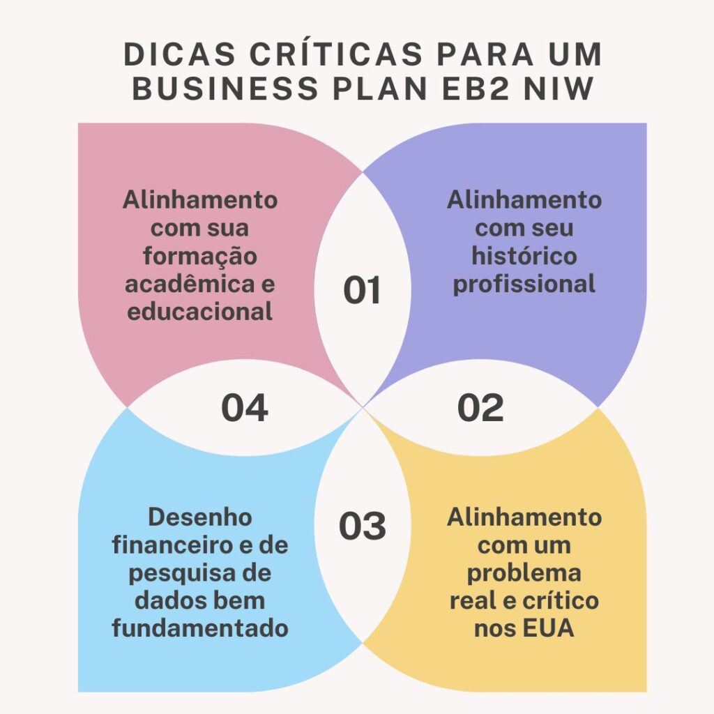 Princípios para um excelente business plan eb2 niw